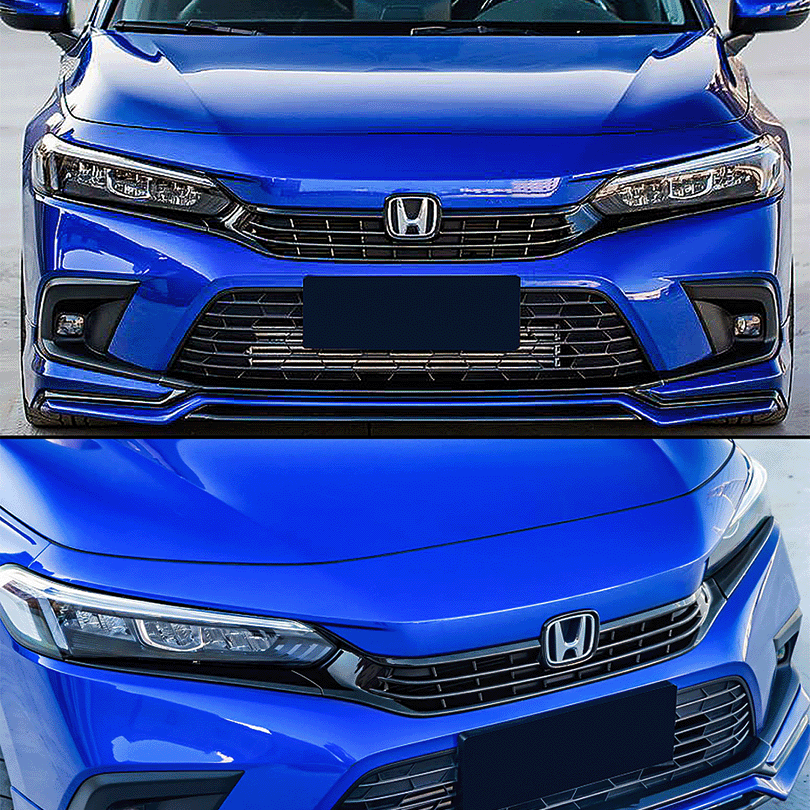TS Style Front Grill Cover for 2022+ Civic