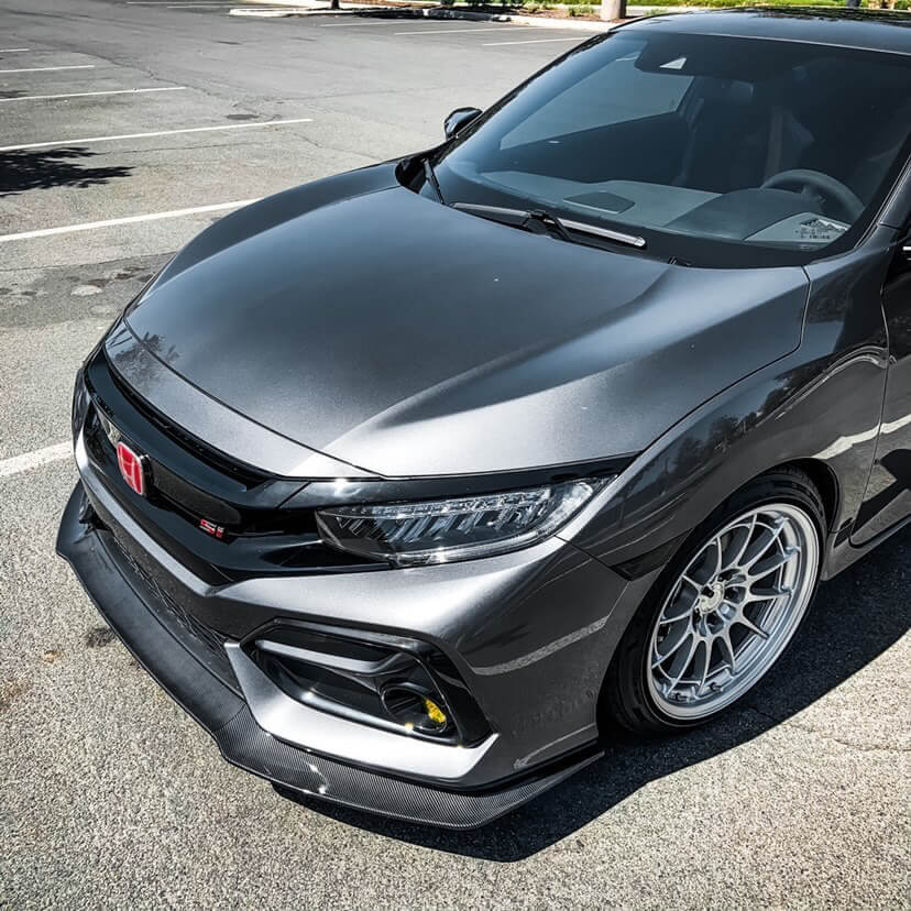 UMS Front Bumper 3pc Lip for 2016+ Honda Civic Si/FK7 Hatch
