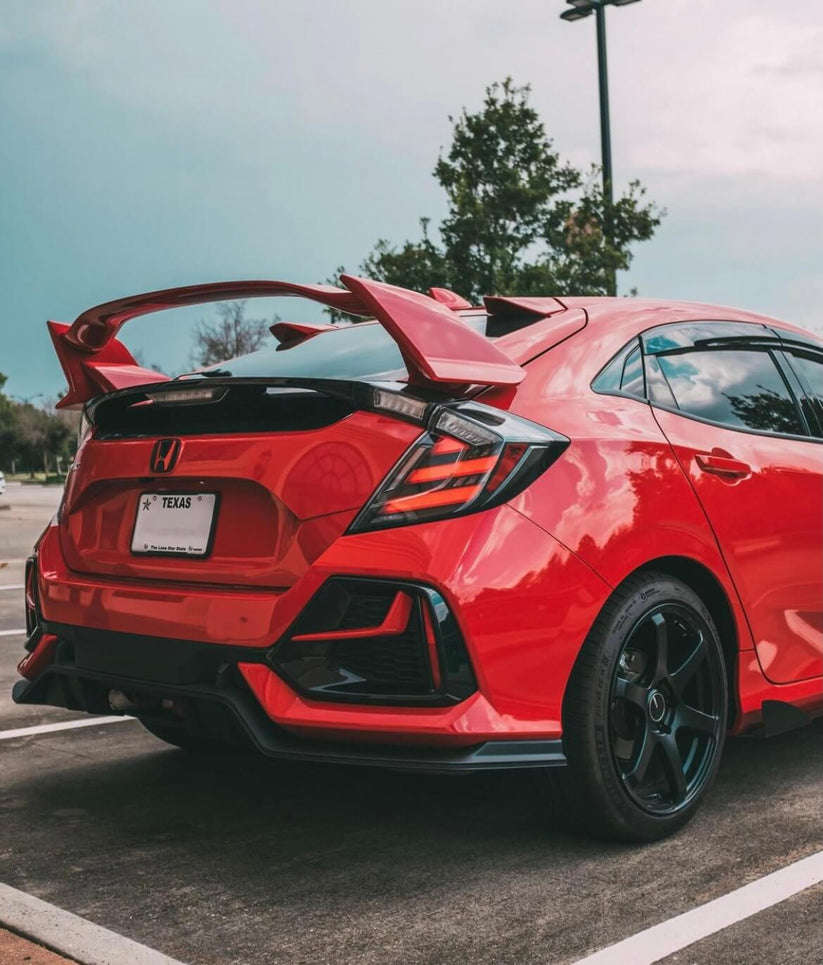 Type R Shallow Mount Type R Wing for Sedan/Hatch – ultimatemotorsports
